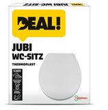 WC-Sitz »Jubi« Soft-Close-Funktion, Thermoplast, weiß